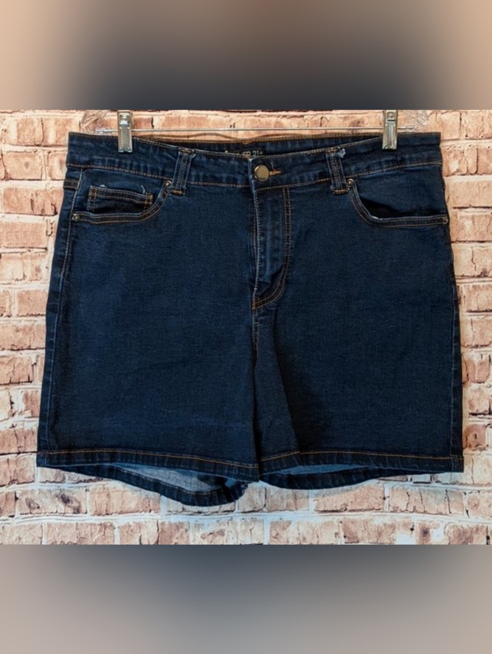 Forever21 Shorts Plus Size Jean Blue Size 16